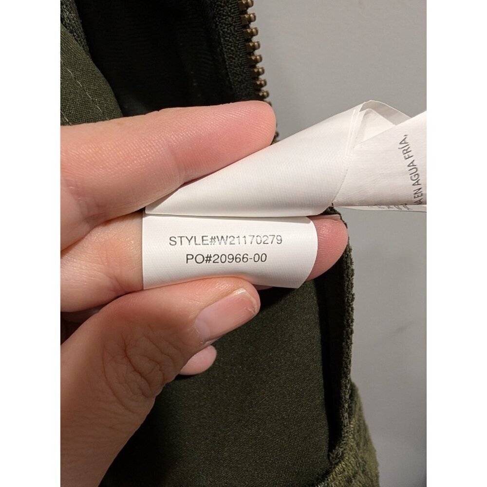Prana Women's Martina Heathered Green Soft-Shell Jacket Full Zip Military Sz XS - Picture 11 of 16